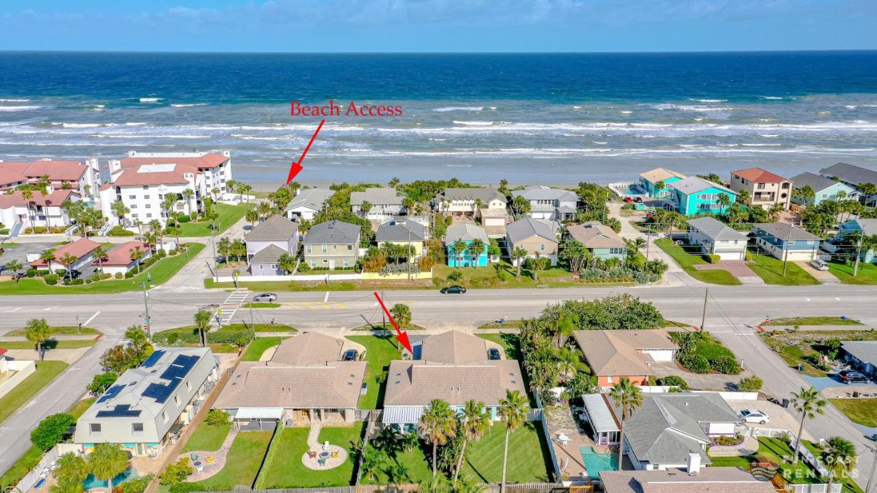 Dog Friendly Home Wprivate Fenced Yard, Garage & Fire Pit Steps To The Beach! New Smyrna Beach Exteriér fotografie