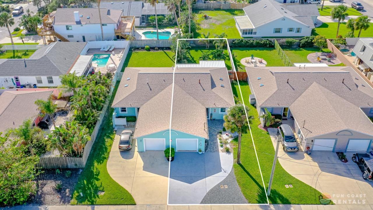 Dog Friendly Home Wprivate Fenced Yard, Garage & Fire Pit Steps To The Beach! New Smyrna Beach Exteriér fotografie