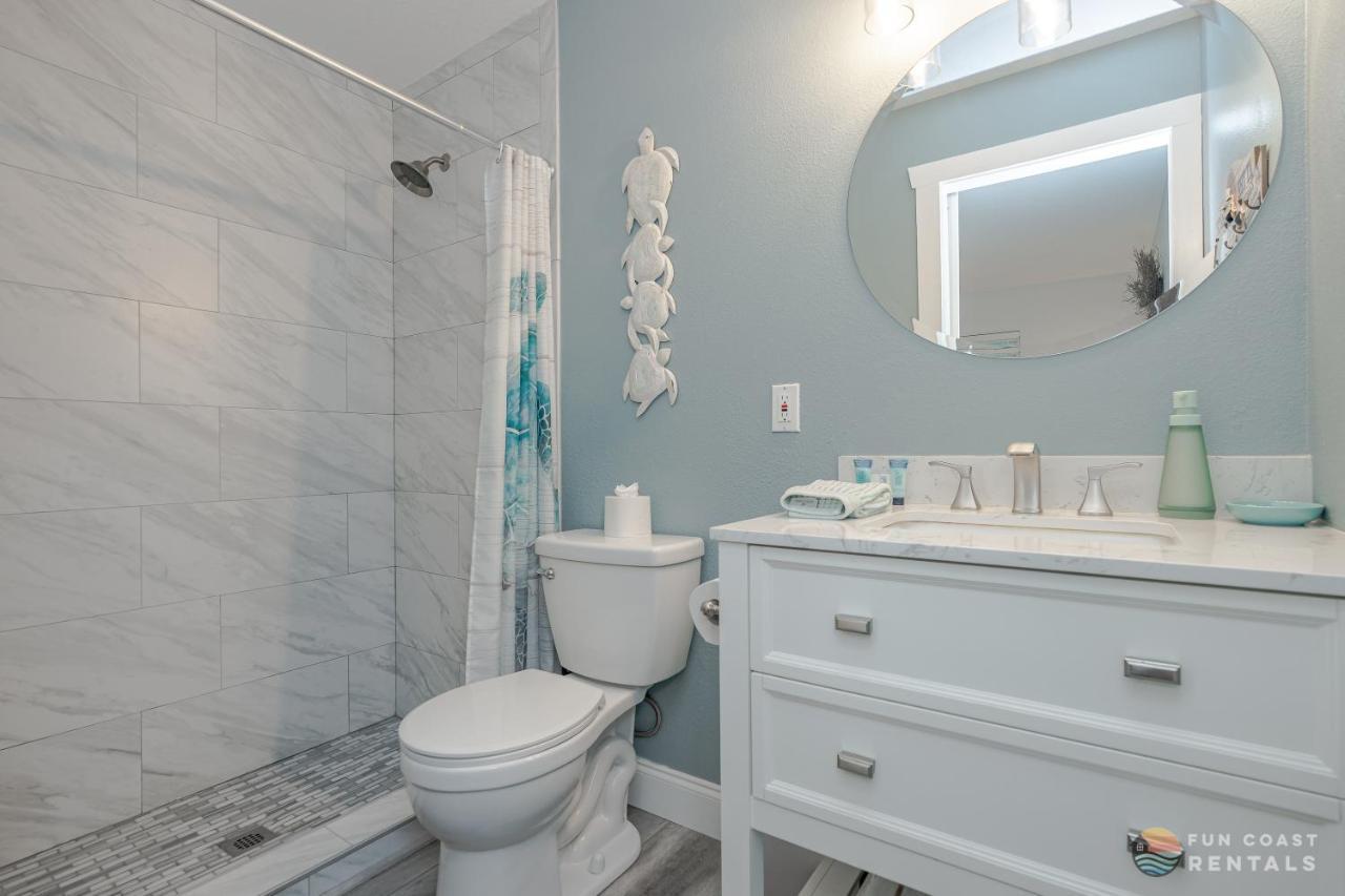 Dog Friendly Home Wprivate Fenced Yard, Garage & Fire Pit Steps To The Beach! New Smyrna Beach Exteriér fotografie
