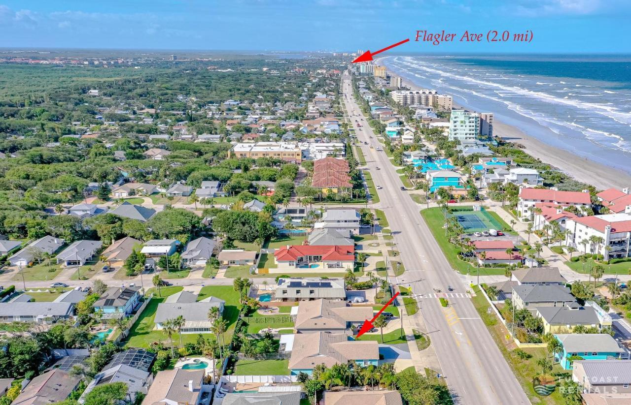 Dog Friendly Home Wprivate Fenced Yard, Garage & Fire Pit Steps To The Beach! New Smyrna Beach Exteriér fotografie